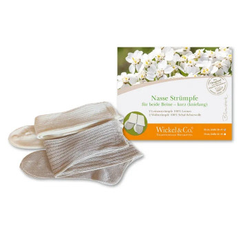 NASSE Strümpfe Gr.38-41 50cm 2xLeinen 2xBW